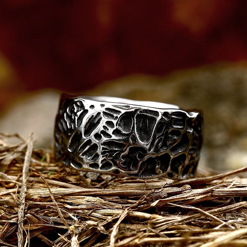 Kobine Men's Punk Totem Ring