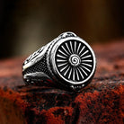 Kobine Men's Punk Turbine Ring