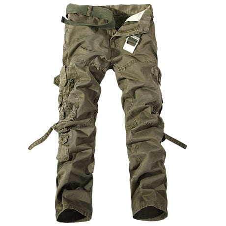 Kobine Men's Regular Straight Cargo Pants