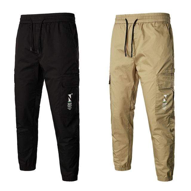 Men's Street Fashion Big-pocket Jogger Pants