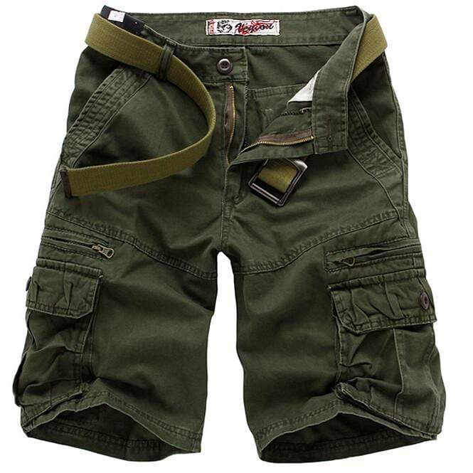 Men's Street Fashion Cargo Shorts (without Belts)