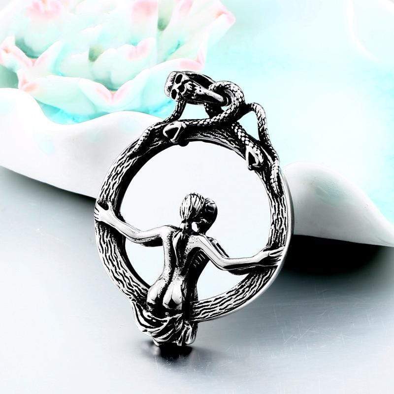 Men's Witch Mirror Medusa Necklaces