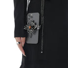 Kobine Punk Lotus Phone Case Chain