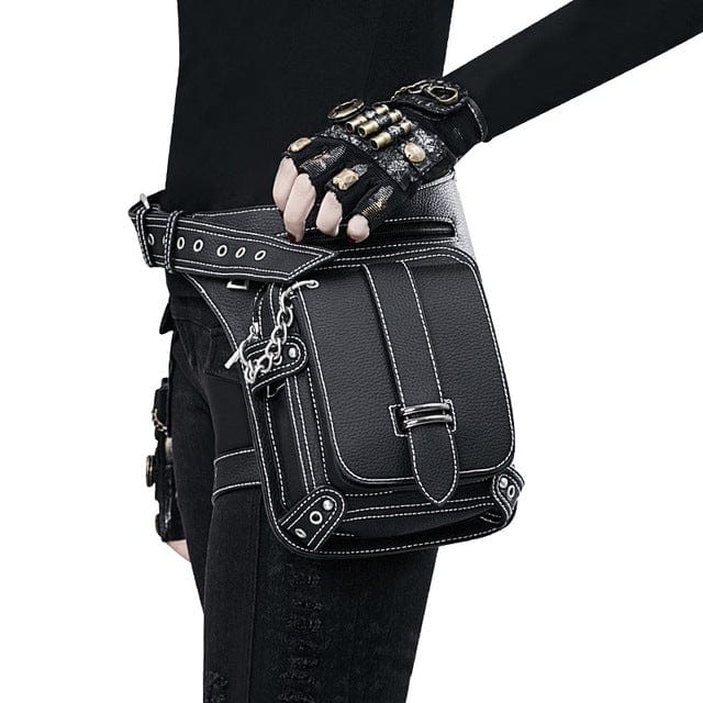 Kobine Steampunk Buckle Waist Bag