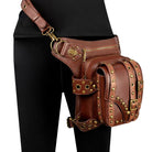 Kobine Steampunk Buckles Splice Multi-Purpose Bag