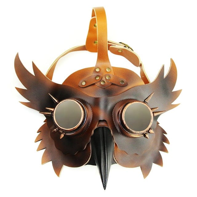 Kobine Steampunk Color Gradient Bird Mask