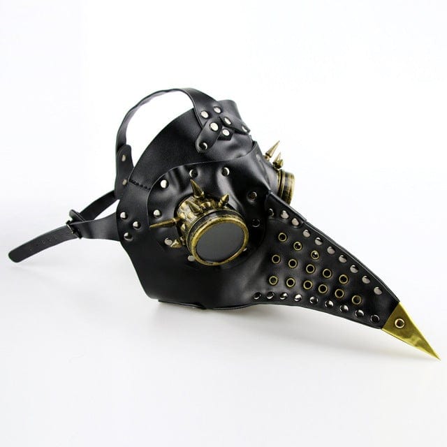 Kobine Steampunk Cutout Nailed Splice Beak Mask