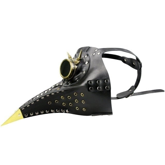 Kobine Steampunk Cutout Nailed Splice Beak Mask