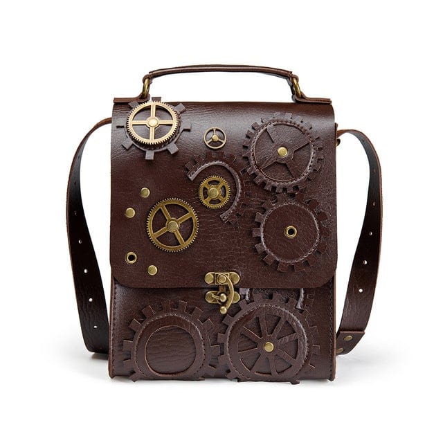 Kobine Steampunk Gear Shoulder Bag