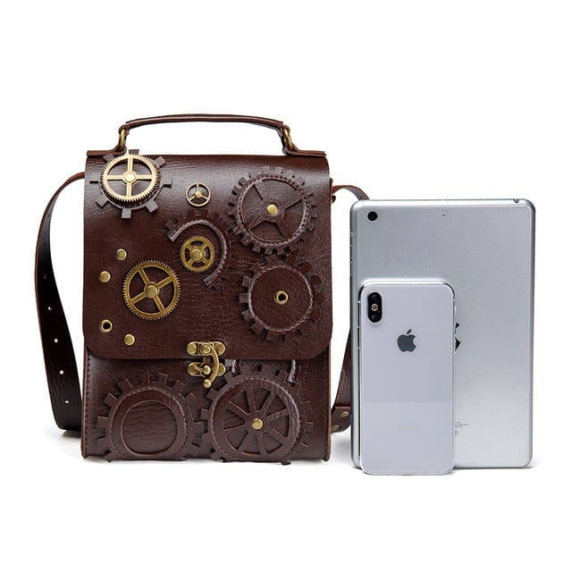 Kobine Steampunk Gear Shoulder Bag