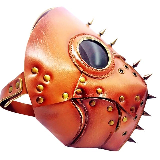 Kobine Steampunk Nailed Rivets Halloween Mask