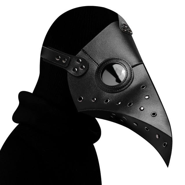 Kobine Steampunk Plague Doctor Cutout Beak Mask