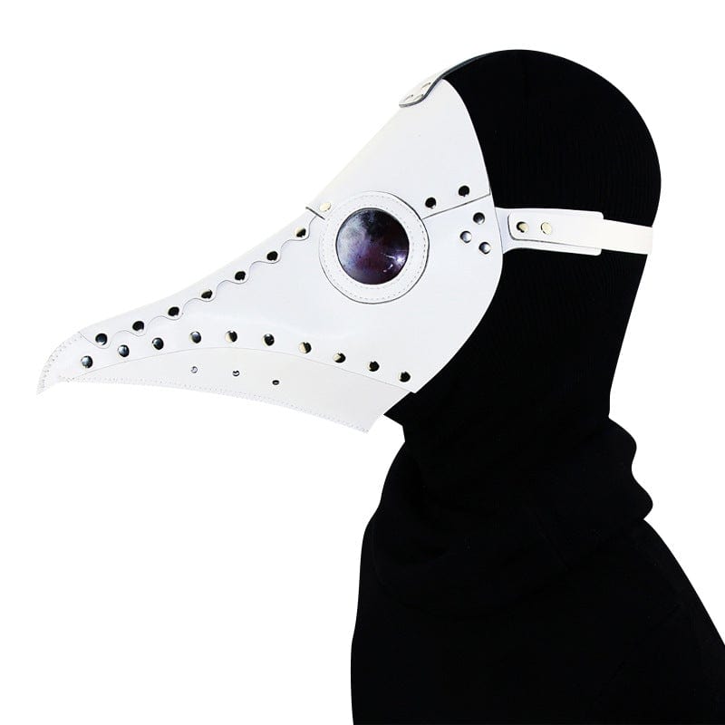 Kobine Steampunk Plague Doctor Nailed Beak Mask