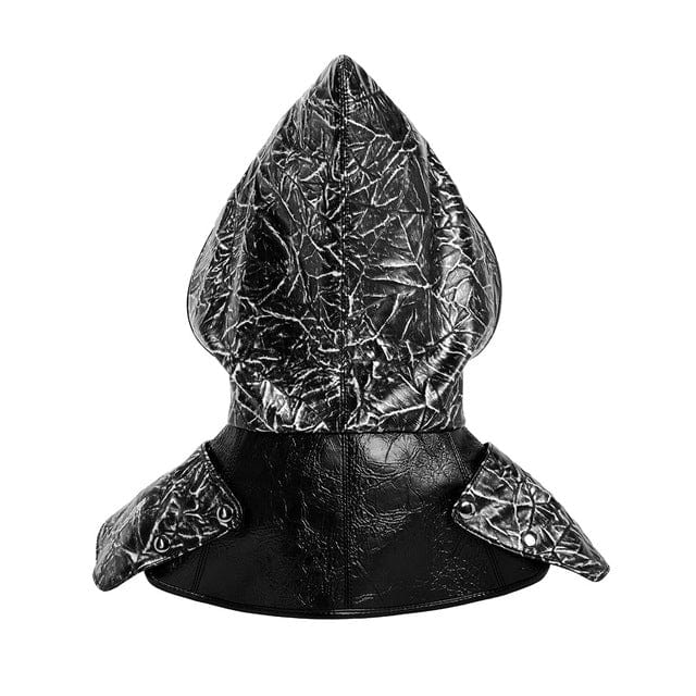 Kobine Steampunk Plicated Shoulder Pads Hat