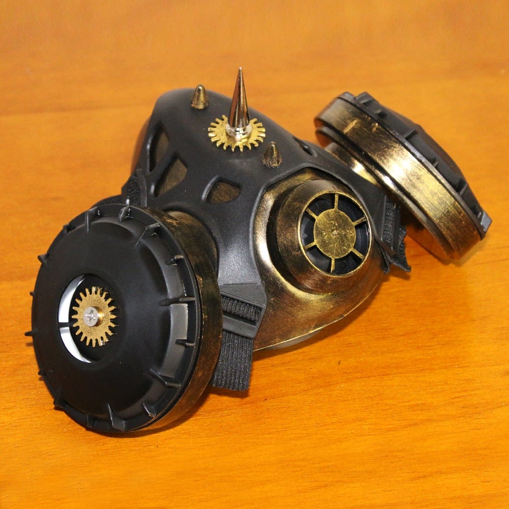 Kobine Steampunk Rivets Halloween Gas Mask