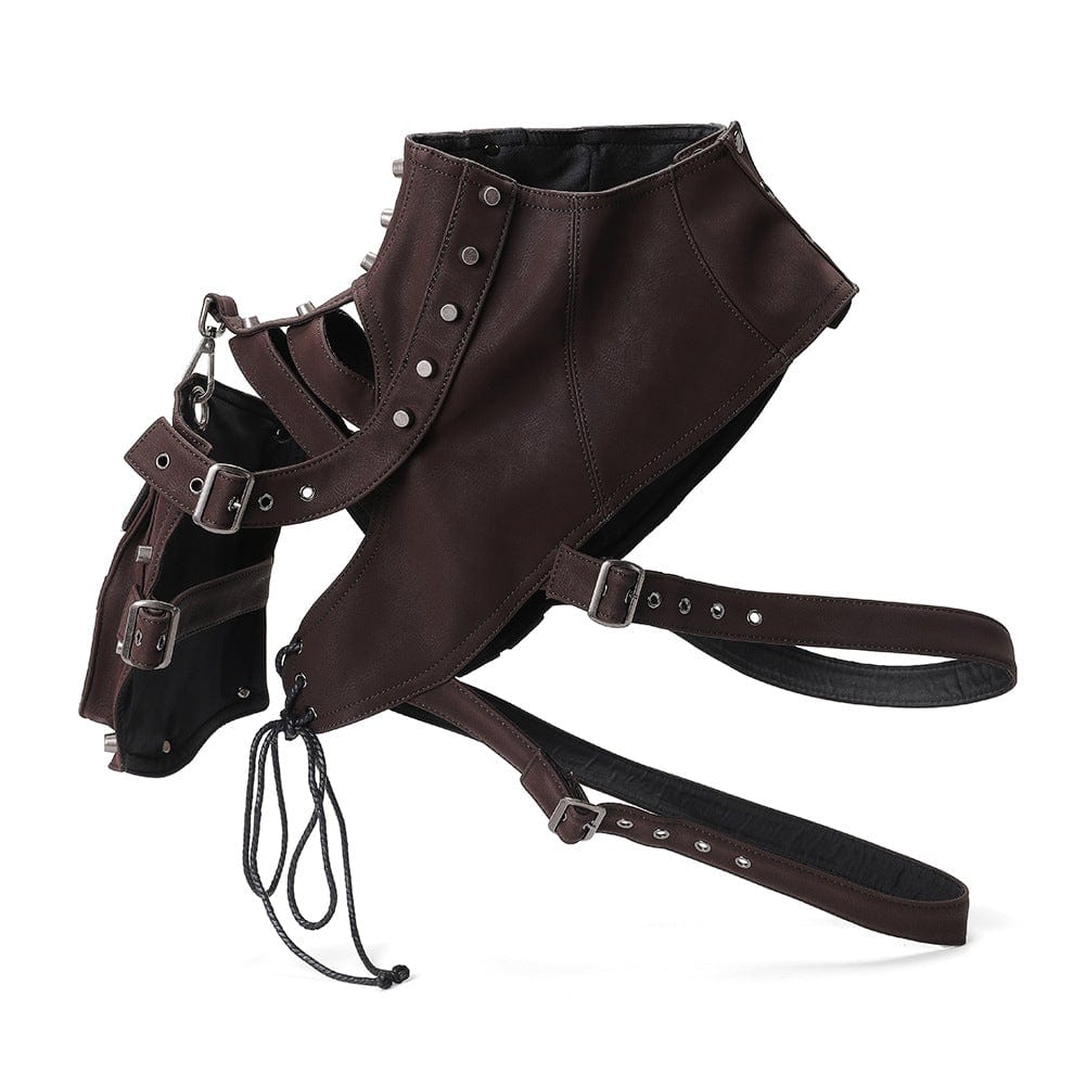 Kobine Steampunk Stand Collar Armour Bag