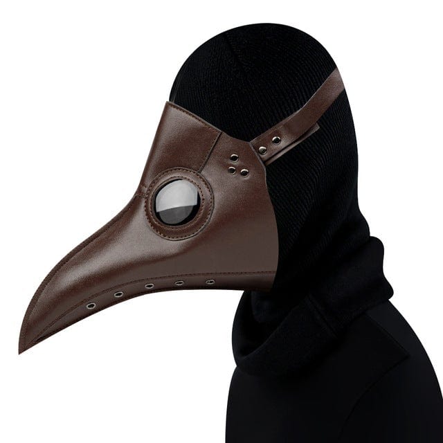 Kobine Steampunk Stitch Hooked Beak Mask