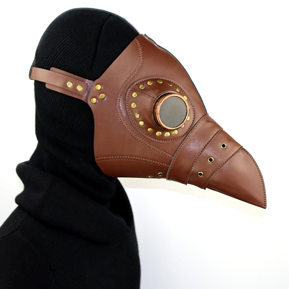 Kobine Steampunk Stitch Splice Beak Mask