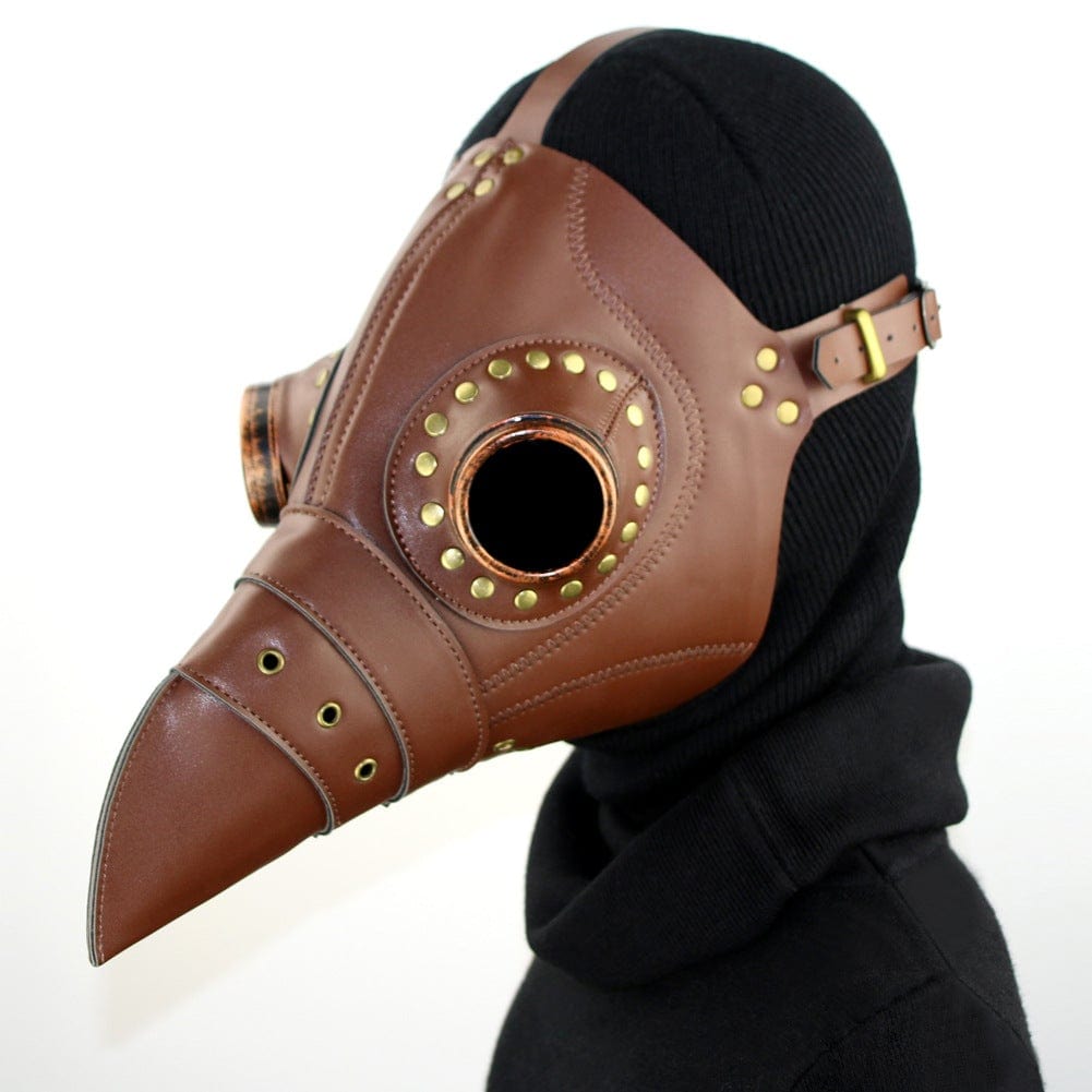 Kobine Steampunk Stitch Splice Beak Mask