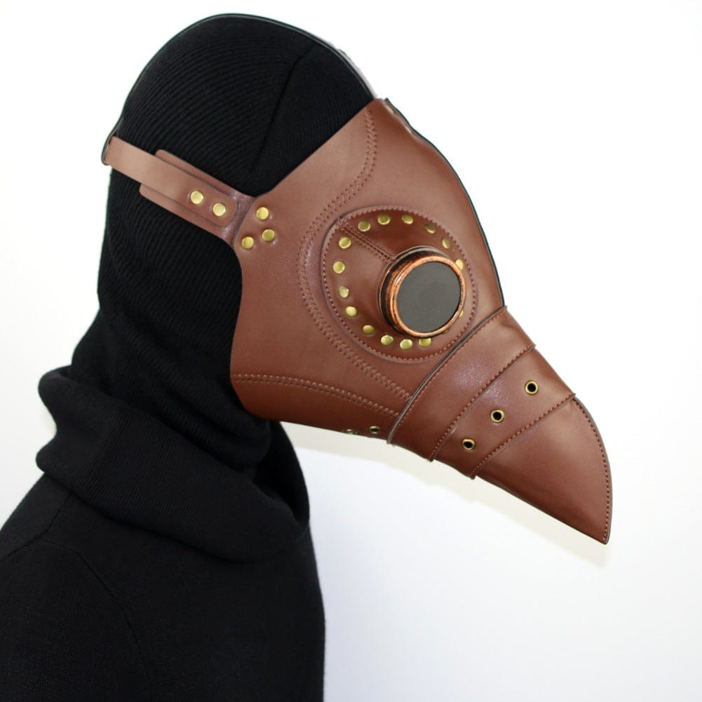 Kobine Steampunk Stitch Splice Beak Mask