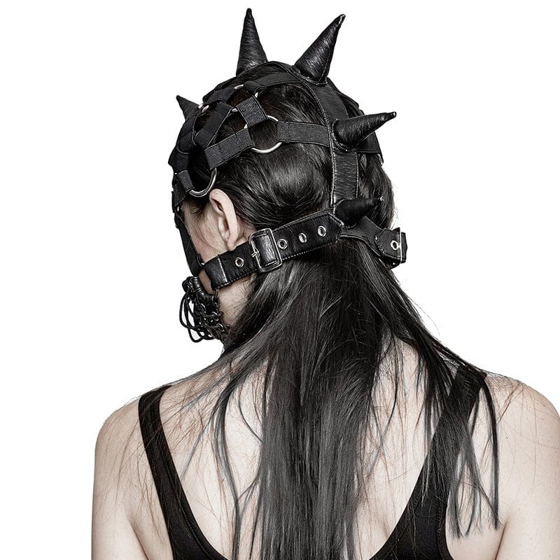 Kobine Steampunk Strappy Subulate Elastic Mask