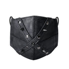 Kobine Unisex Steampunk Rivets Splice Mask