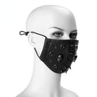 Kobine Unisex Steampunk Skulls Rivets Mask