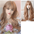 Kobine Women's Big Curly Synthetics Hair Wig