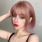 Kobine Women's Bob Haircut Synthetic Hair Extension