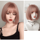 Kobine Women's Bob Haircut Synthetic Hair Extension