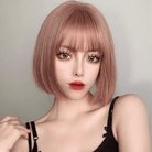 Kobine Women's Bob Haircut Synthetic Hair Extension