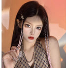 Kobine Women's Color Gradient Braid Synthetic Hair Extension