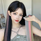 Kobine Women's Colourful One Piece Synthetic Hair Extension