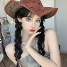 Kobine Women's Colourful One Piece Synthetic Hair Extension