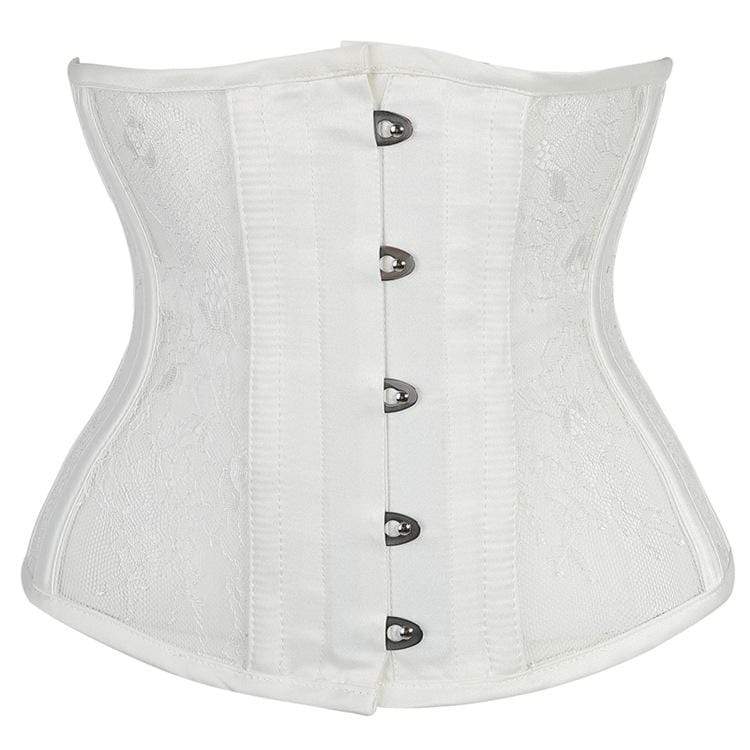 Women's Gothic 10-steel boned Mesh Underbust Corsets