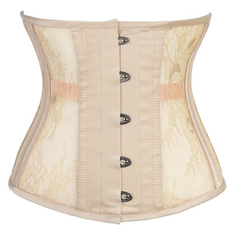 Women's Gothic 10-steel boned Mesh Underbust Corsets