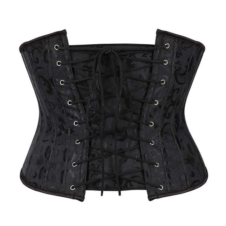 Women's Gothic 24-steel boned Underbust Corsets