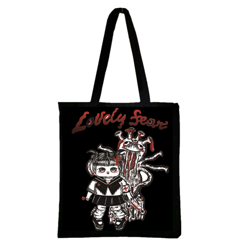 Women's Gothic Cartoon Little Devil Monster Casual Shoulder Bags