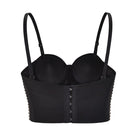 Kobine Women's Gothic Cobblestone Beaded Bustier