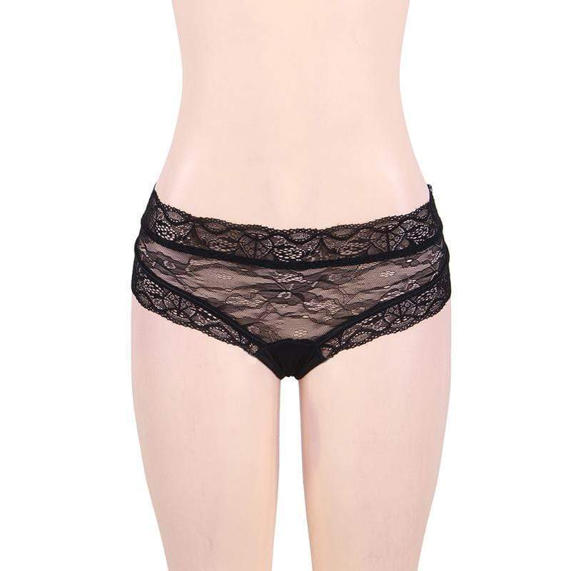 Kobine Women's Gothic Cutout Lace Underwear