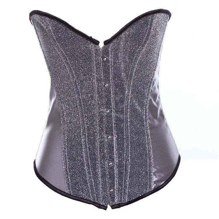 Women's Gothic Flash Stain Overbust Corsets