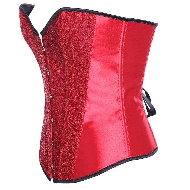 Women's Gothic Flash Stain Overbust Corsets