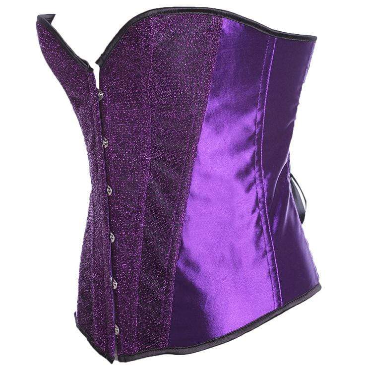 Women's Gothic Flash Stain Overbust Corsets