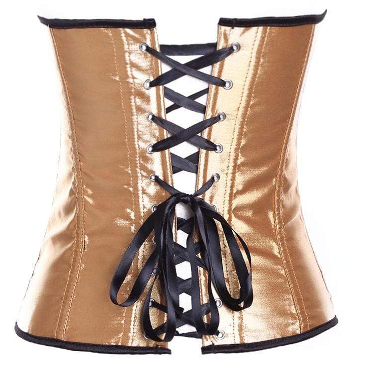 Women's Gothic Flash Stain Overbust Corsets