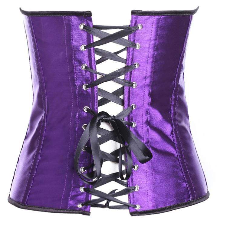 Women's Gothic Flash Stain Overbust Corsets