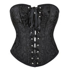 Kobine Women's Gothic Jacquard Overbust Corset