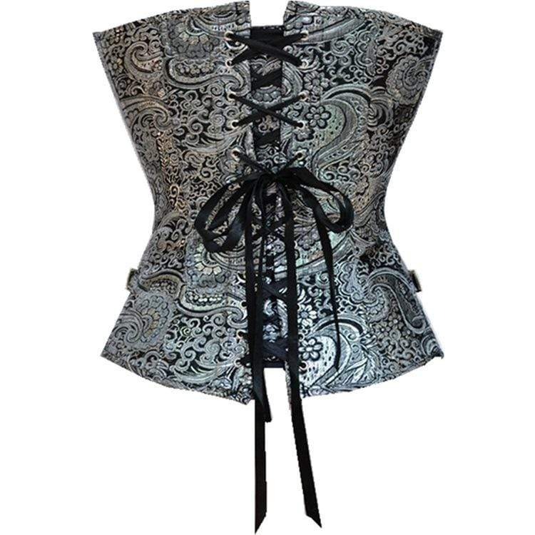 Women's Gothic Jacquard Overbust Corsets