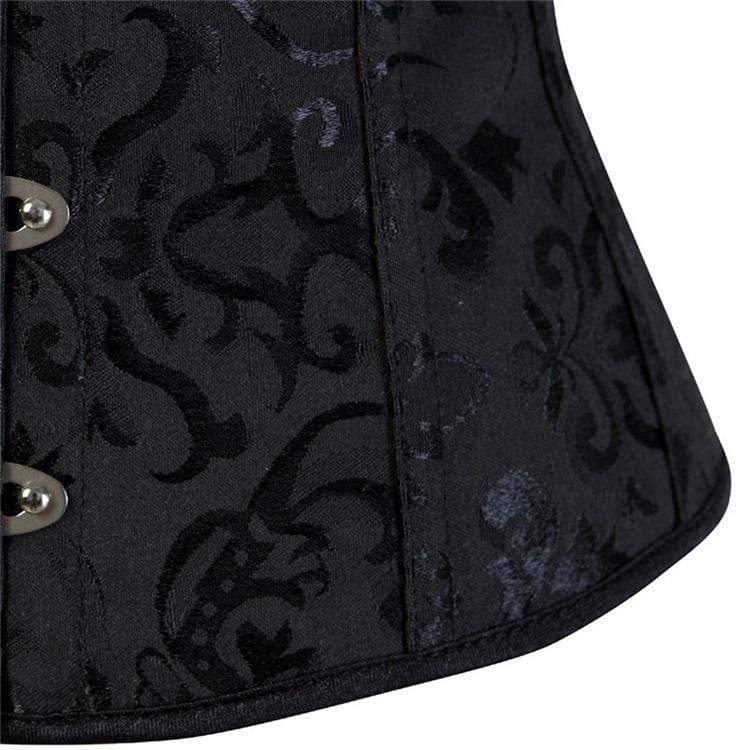 Women's Gothic Jacquard Underbust Corsets