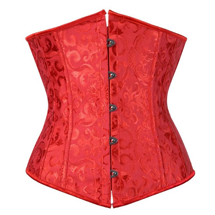 Women's Gothic Jacquard Underbust Corsets