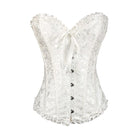 Women's Gothic Lace-up Jacquard Overbust Corsets